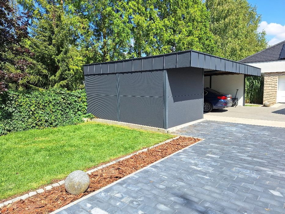 Carport, wiata na samochód, zadaszenie