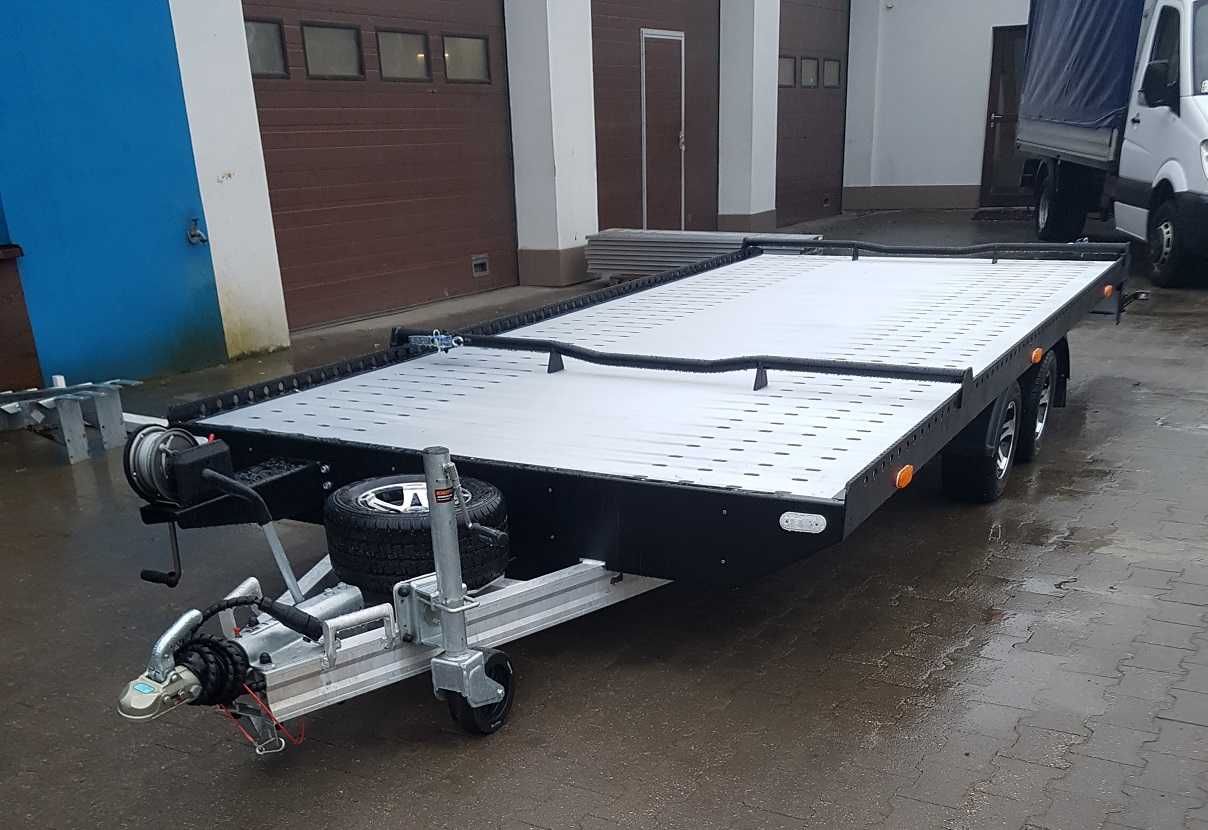 Laweta aluminiowa - platforma 5 x 2,1 DMC 3000 kg.
