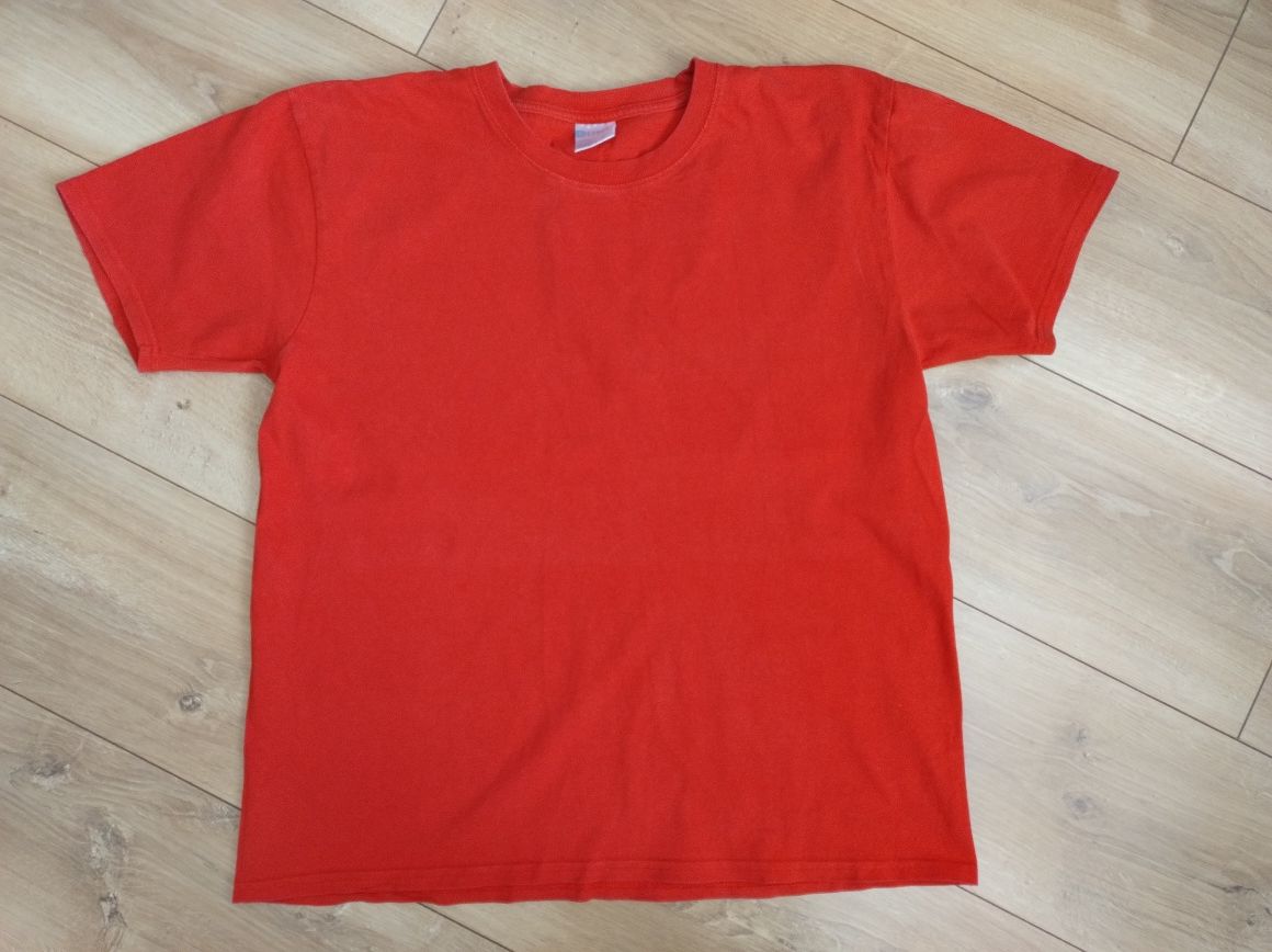 Czerwony t-shirt r. M, Geffer