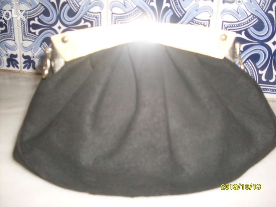 Carteira/Bolsa ou Pochette Vintage em camurça
