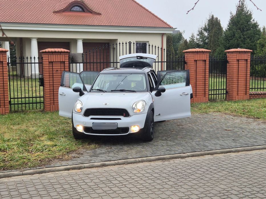 MINI Countryman 1600 PB Automat 4x4 Full Biala Perla Bixenon Skora Zamianakora Alu