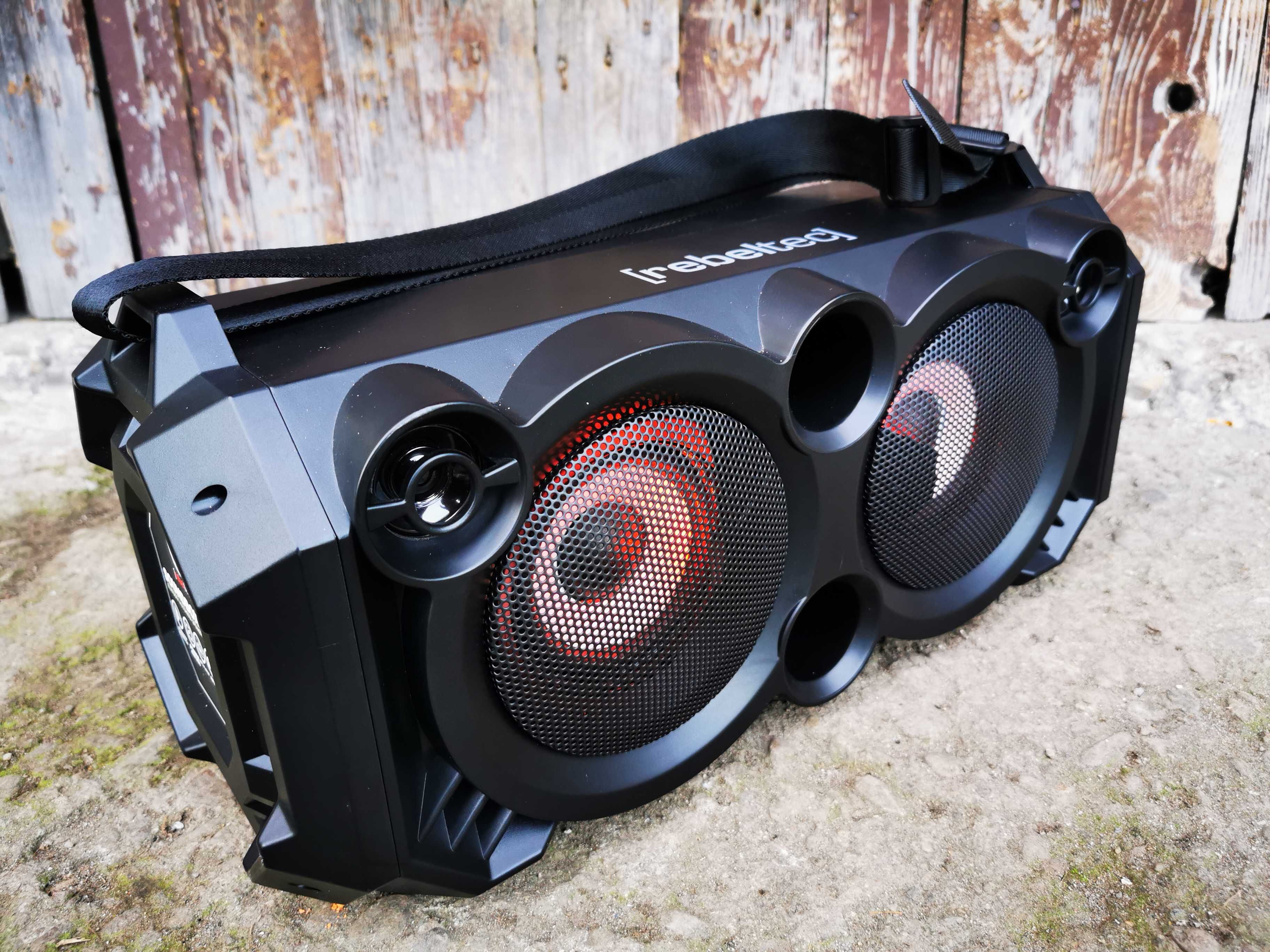 BOOMBOX Kolumna Nagłośnieniowa Głośnik BLUETOOTH Radio Wieża SUBWOOFER