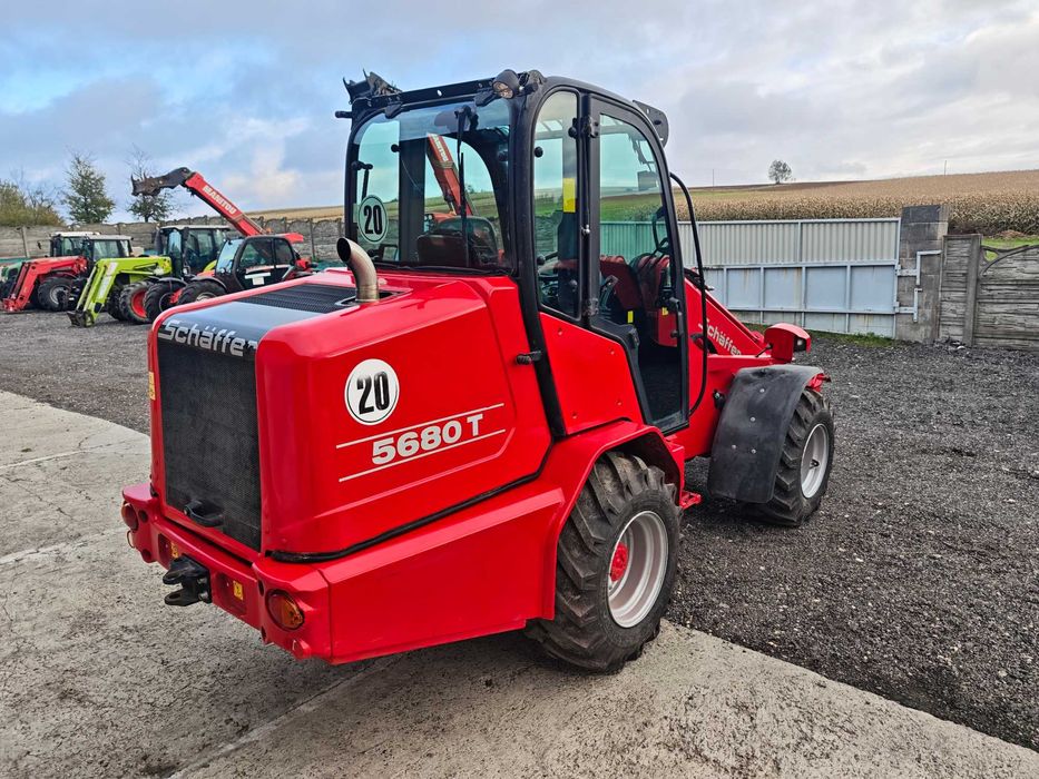 Ładowarka Teleskopowa Schaffer 5680T z Niemiec weidemann jcb