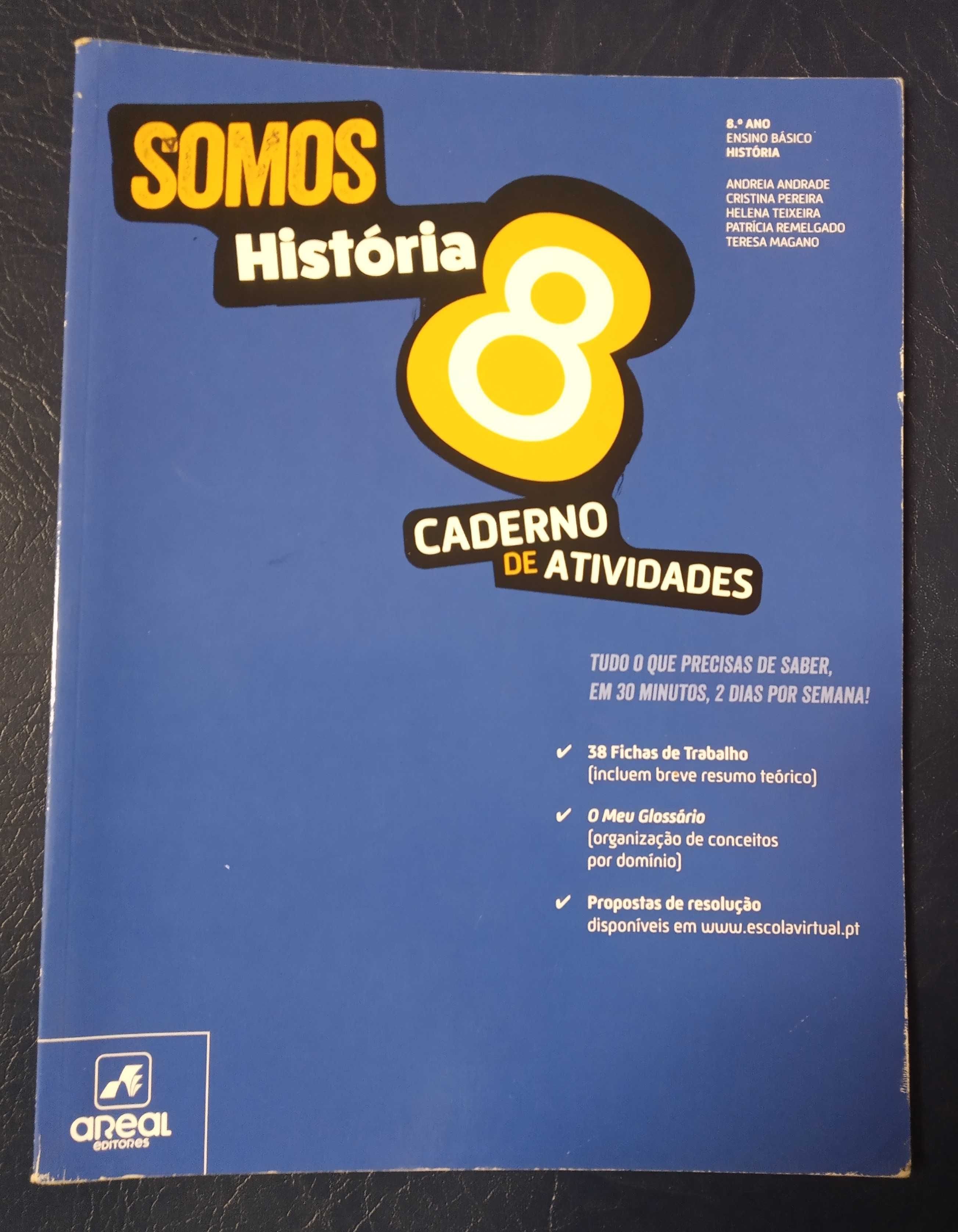 Caderno de Actividades 'Somos História' 8ºAno