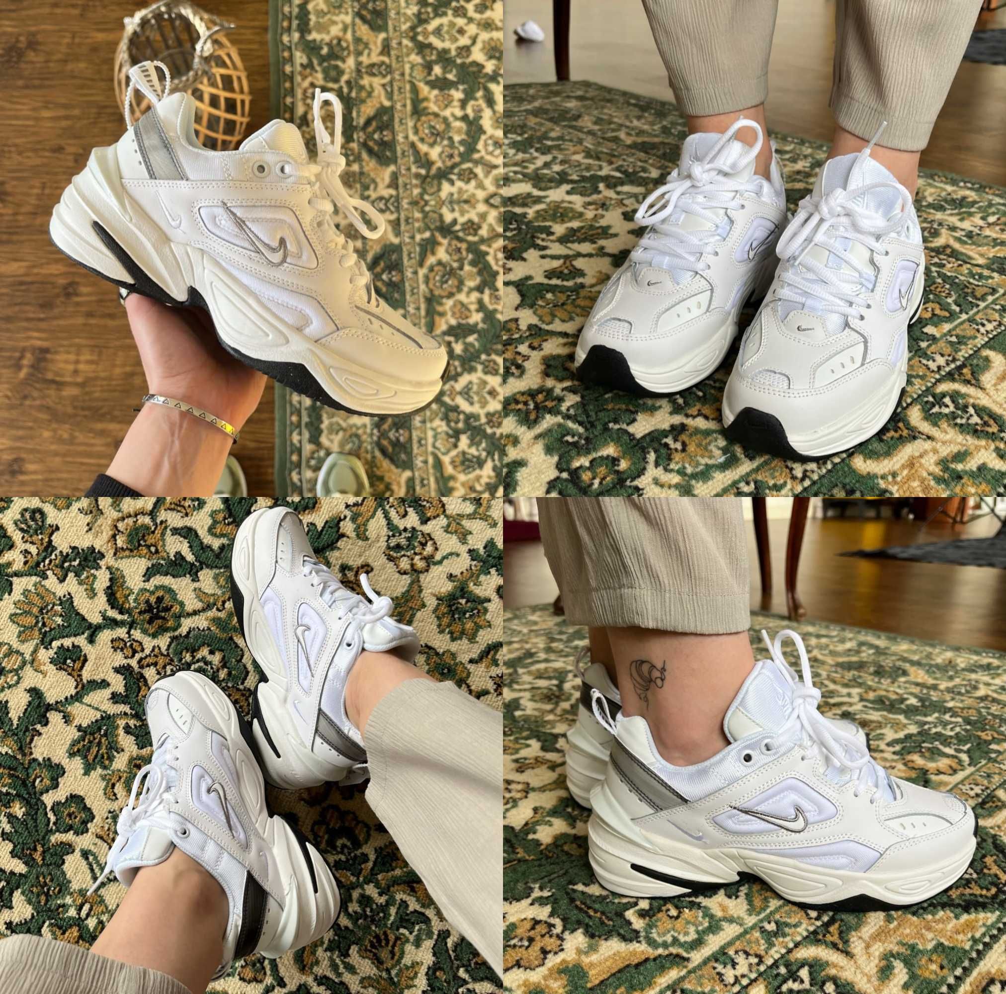 Женские кроссовки Nike M2K Tekno White Grey 36-41 Новинка Сезона! Топ