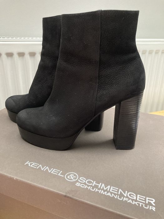 Botki skórzane Kennel & Schmenger  super stan