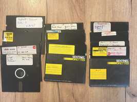 Dyskietki 5.25" Atari i Commodore - 12 sztuk