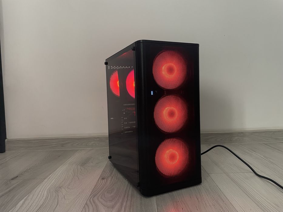 Komputer Gamingowy R5 3600 | RX 6600 | 16GB DDR4 | SSD 512GB | ARGB