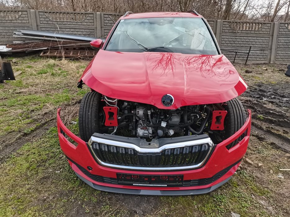 Drzwi lampa maska  silnik Skoda Kamiq 2020