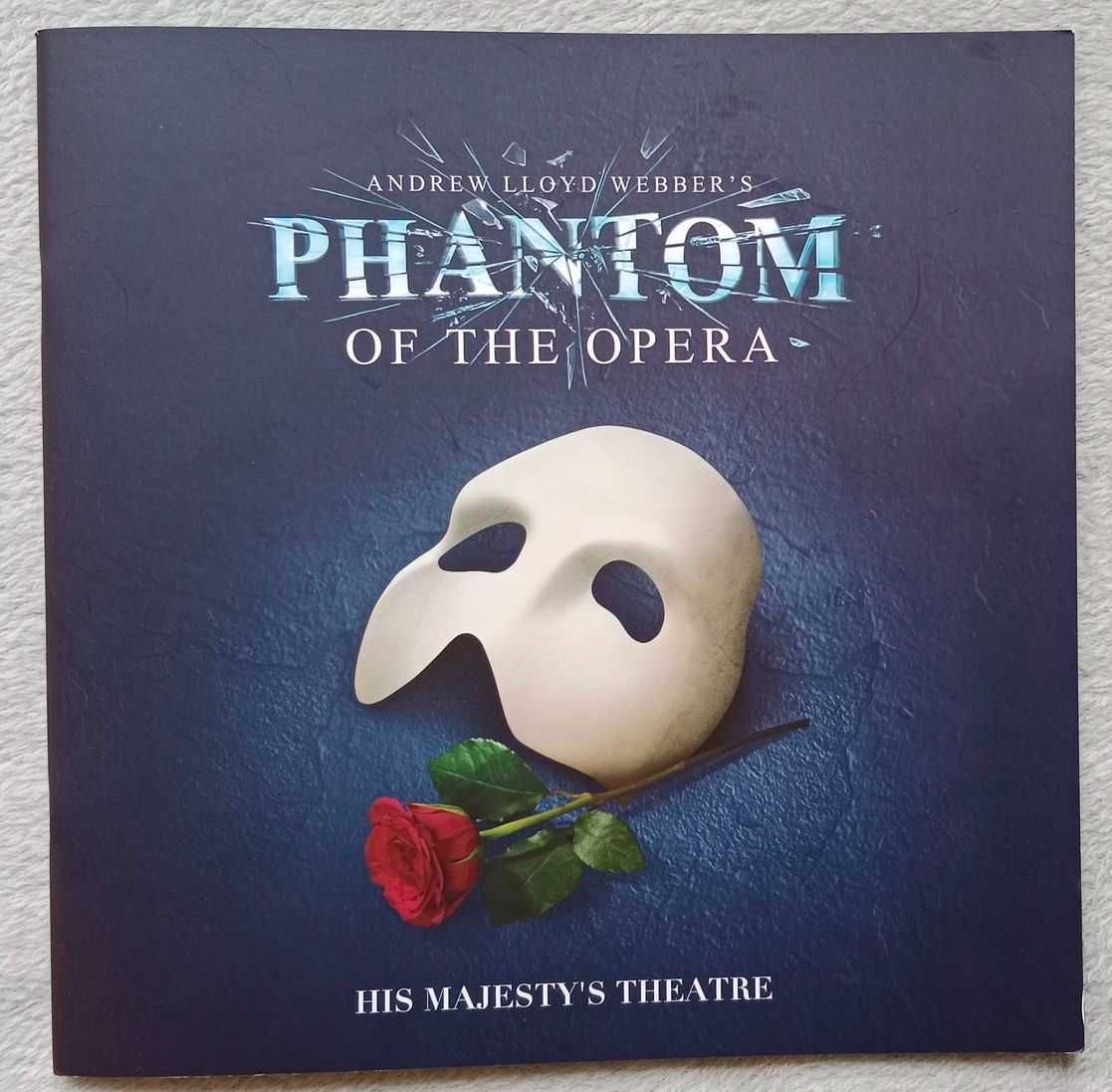 Upiór w operze broszura Phantom of the opera brochure