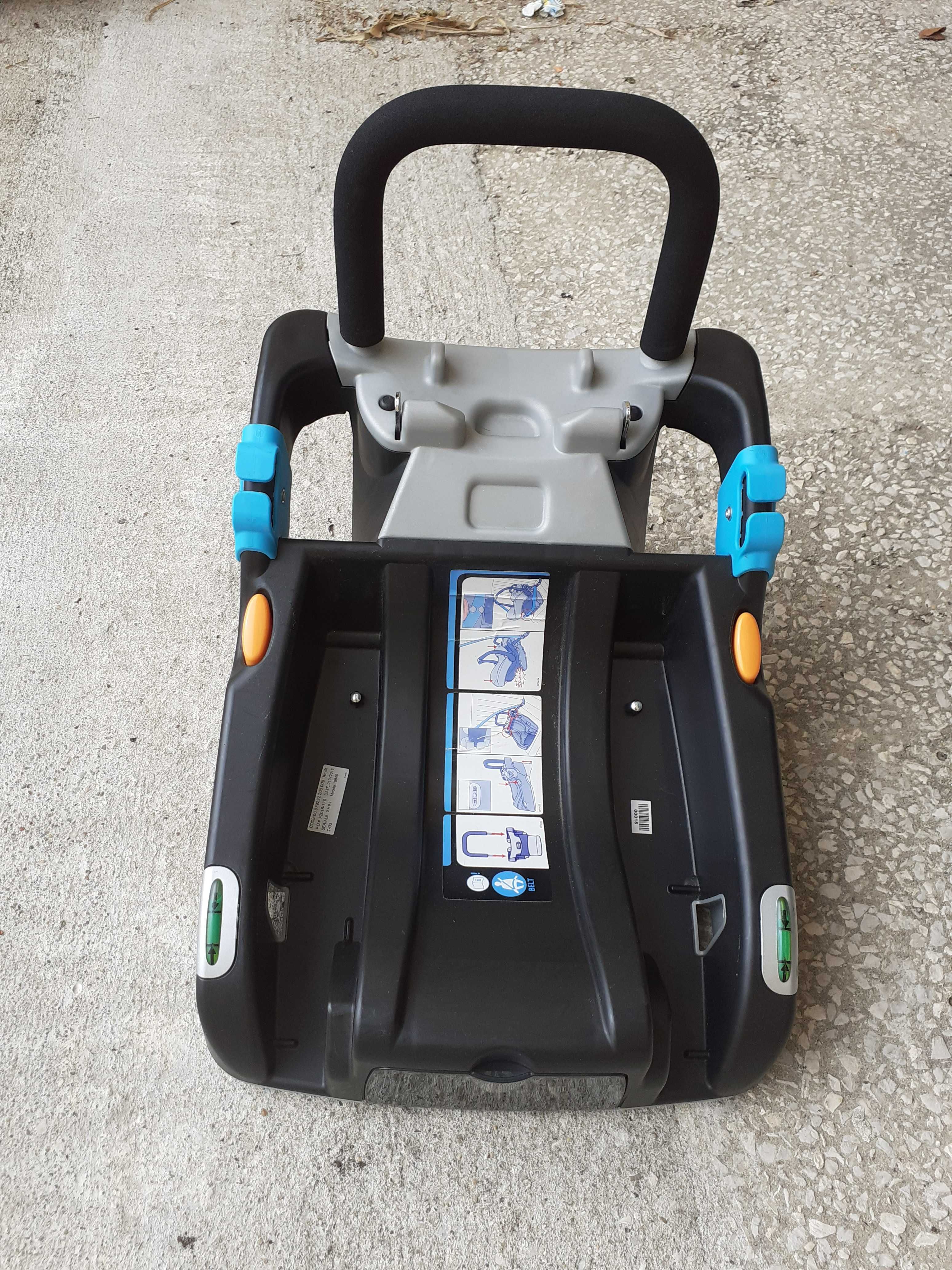 Cadeira auto (Ovo) Chicco Keyfit 0+ com base isofix - IMPECÁVEL