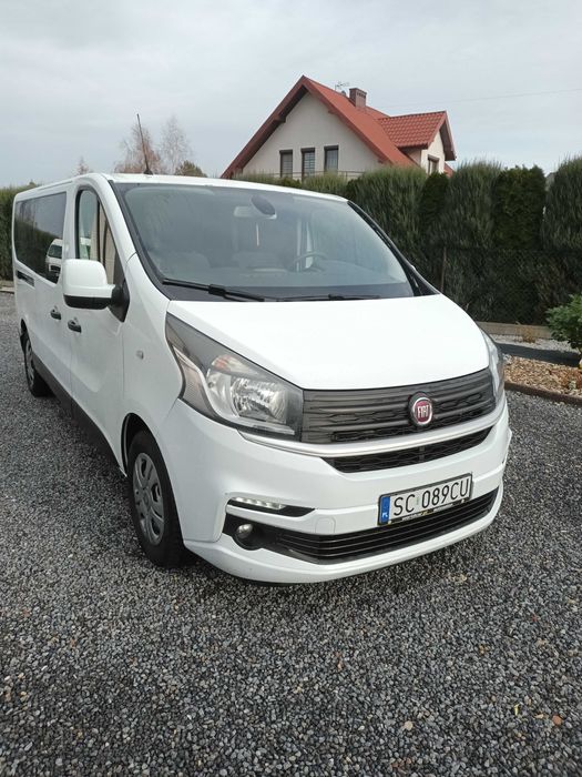Wynajem busa 9 osób Fiat Talento long/ Wypożyczenie