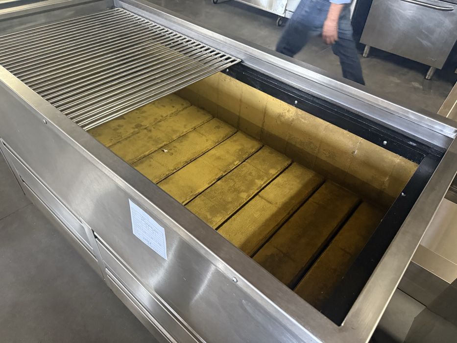 Churrasqueira a carvão Grelhador com ventilação