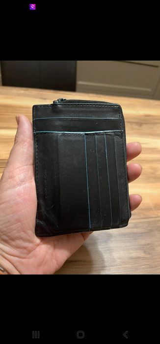 Porta cartões e moedas Piquadro.