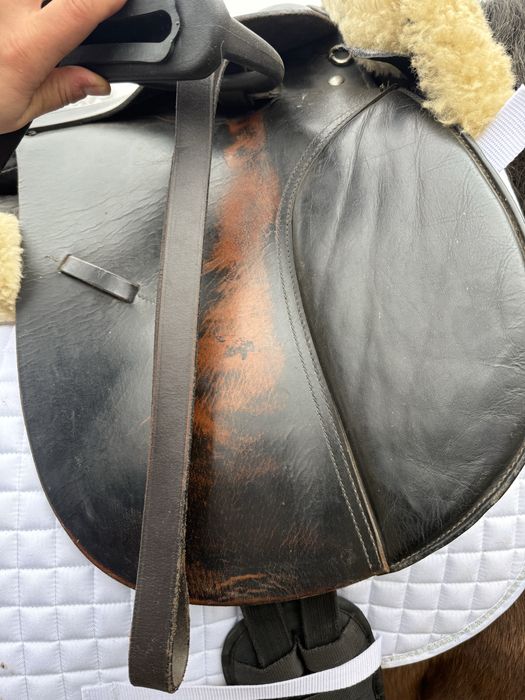 Siodło wszechstronne o profilu ujezdzeniowym