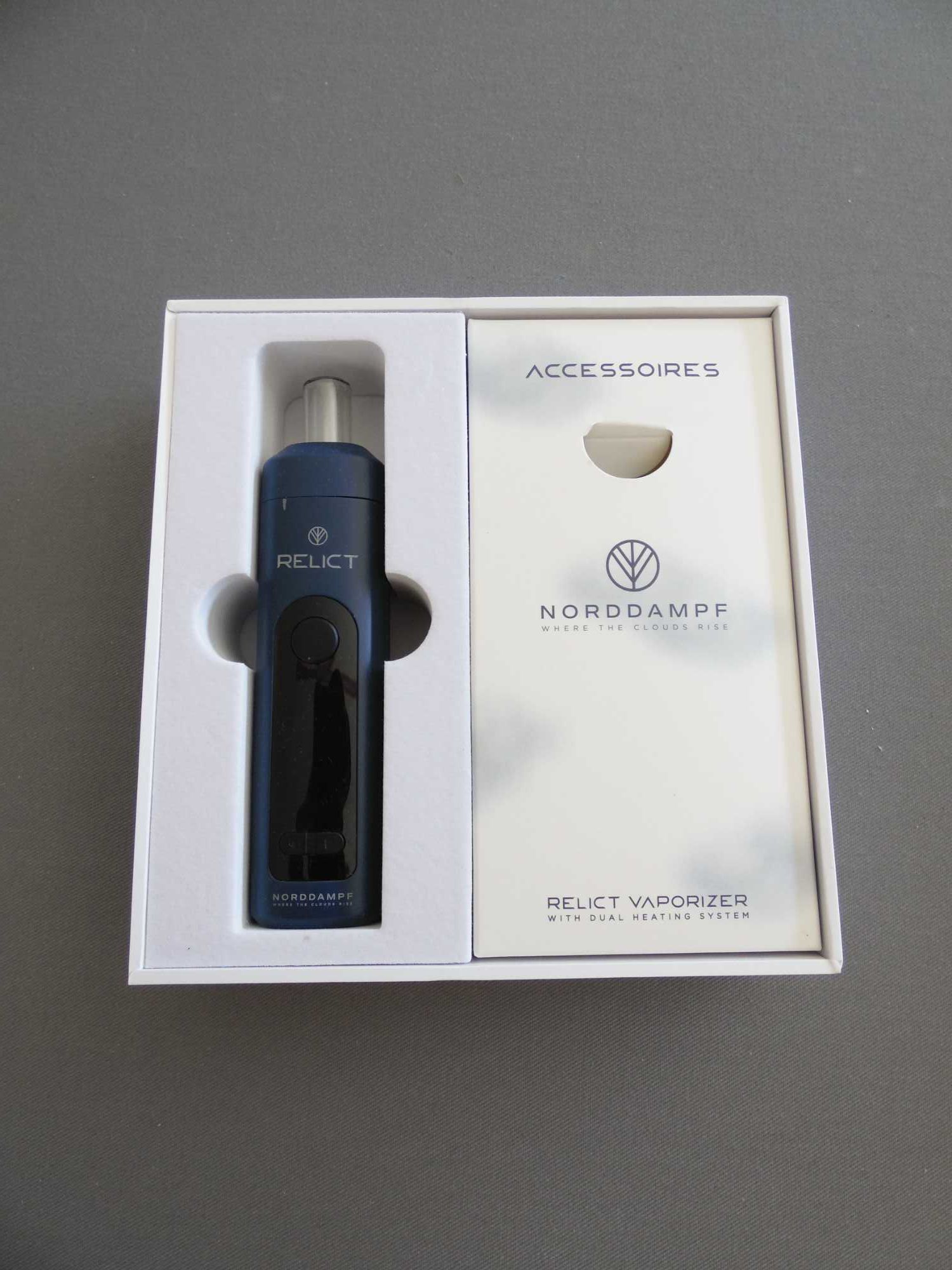 Vaporizador Norddampf Relict Nordic Blue Novo
