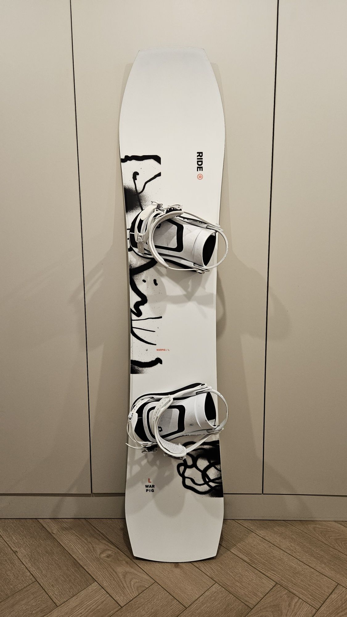Snowboard RIDE Warpig L 154 jak nowa