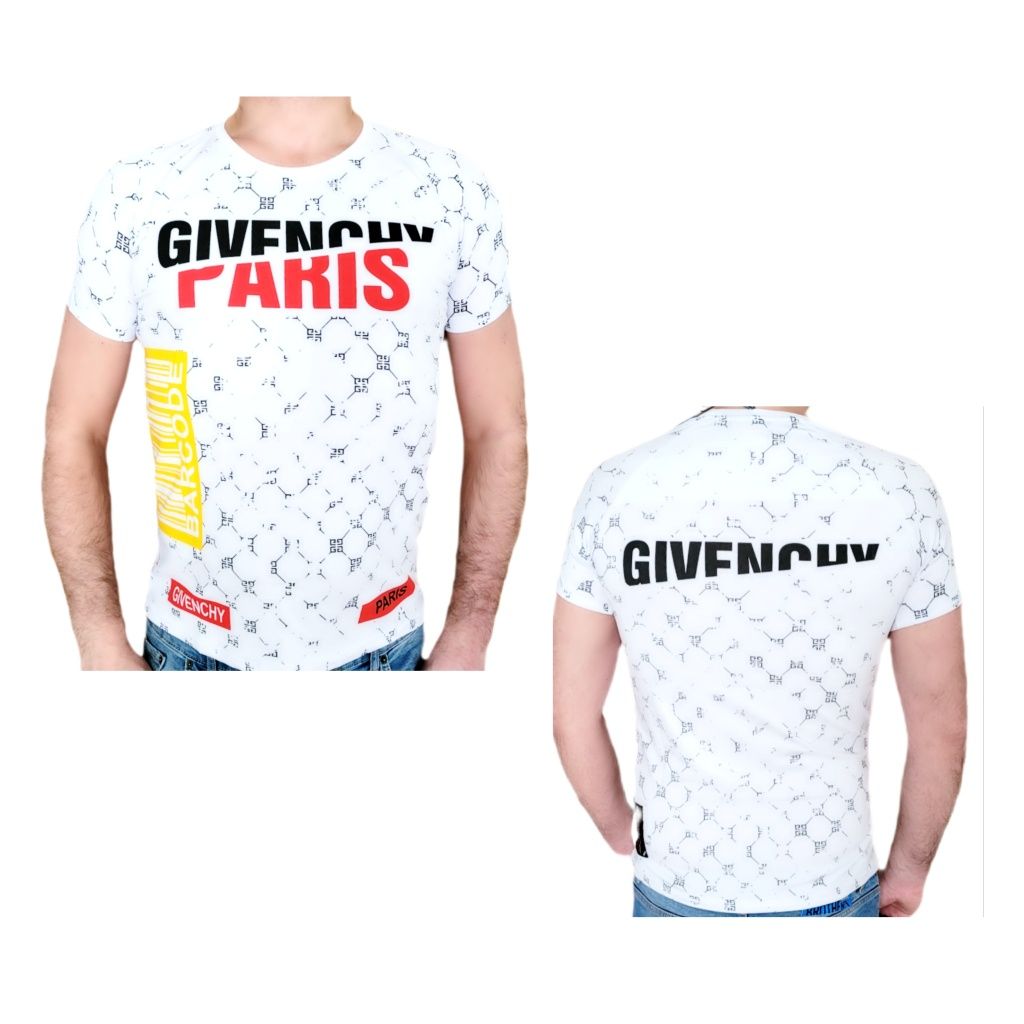 Koszulka T-Shirt Givenchy Paris  z nadrukiem