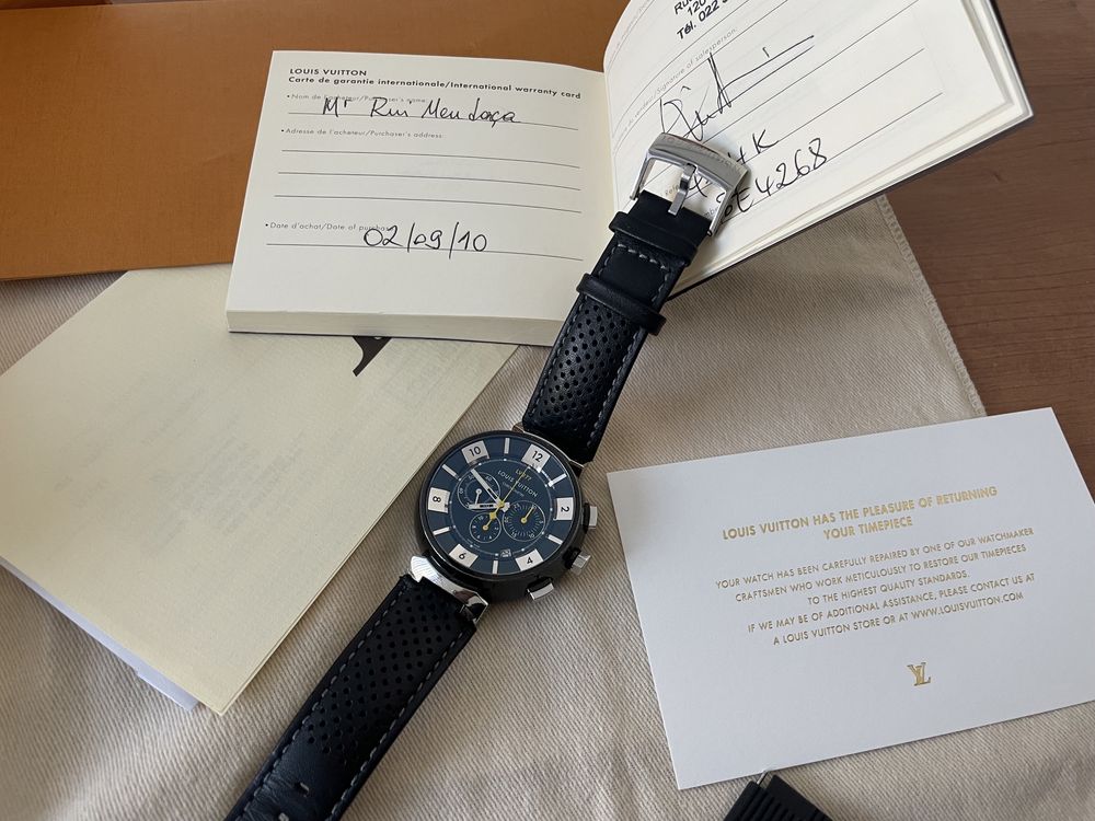 Louis Vuitton Tambour Cronographe