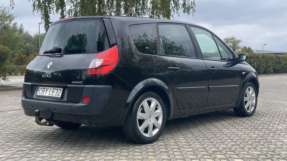 Renault Grand Scenic II 1.9 diesel, PoLift, 7 miejsc, bogata wersja