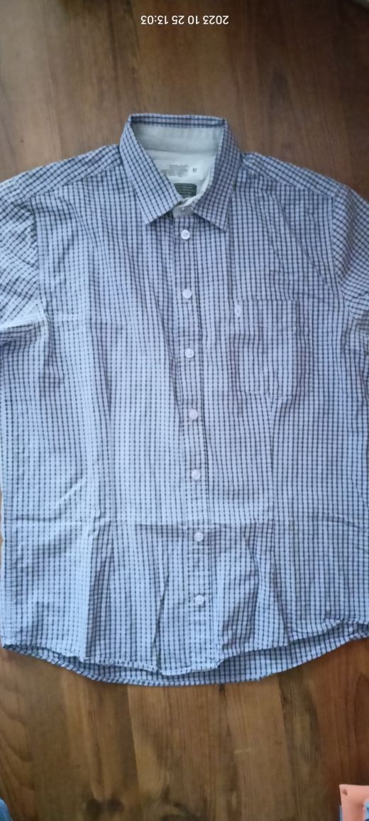 Koszula męska, rozmiar M, krótki rękaw