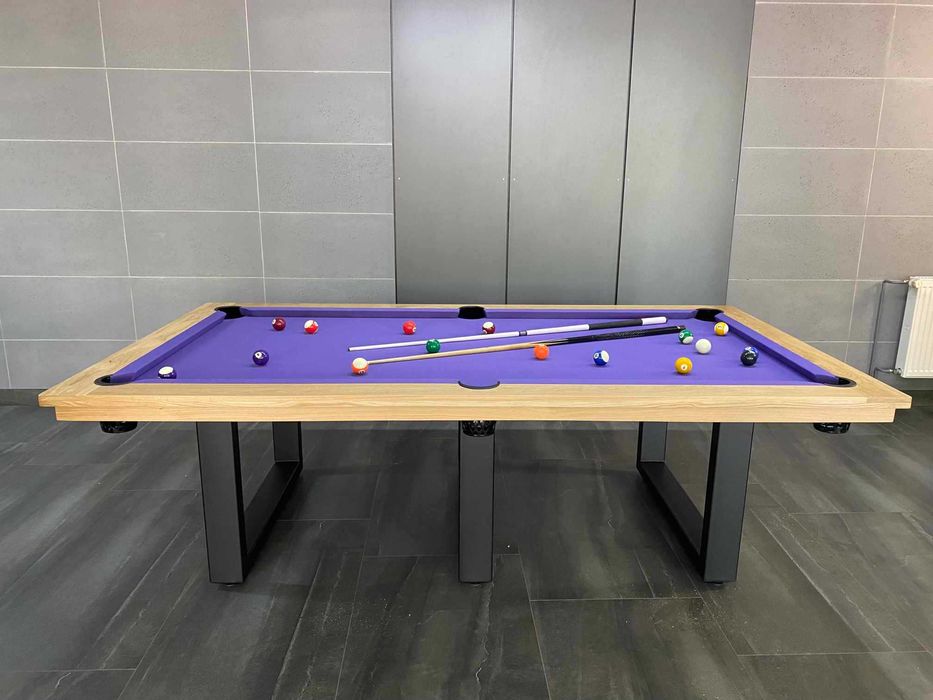 Stół  bilardowy  MEDIOLAN 8 ft , model loftowy -Polski Producent