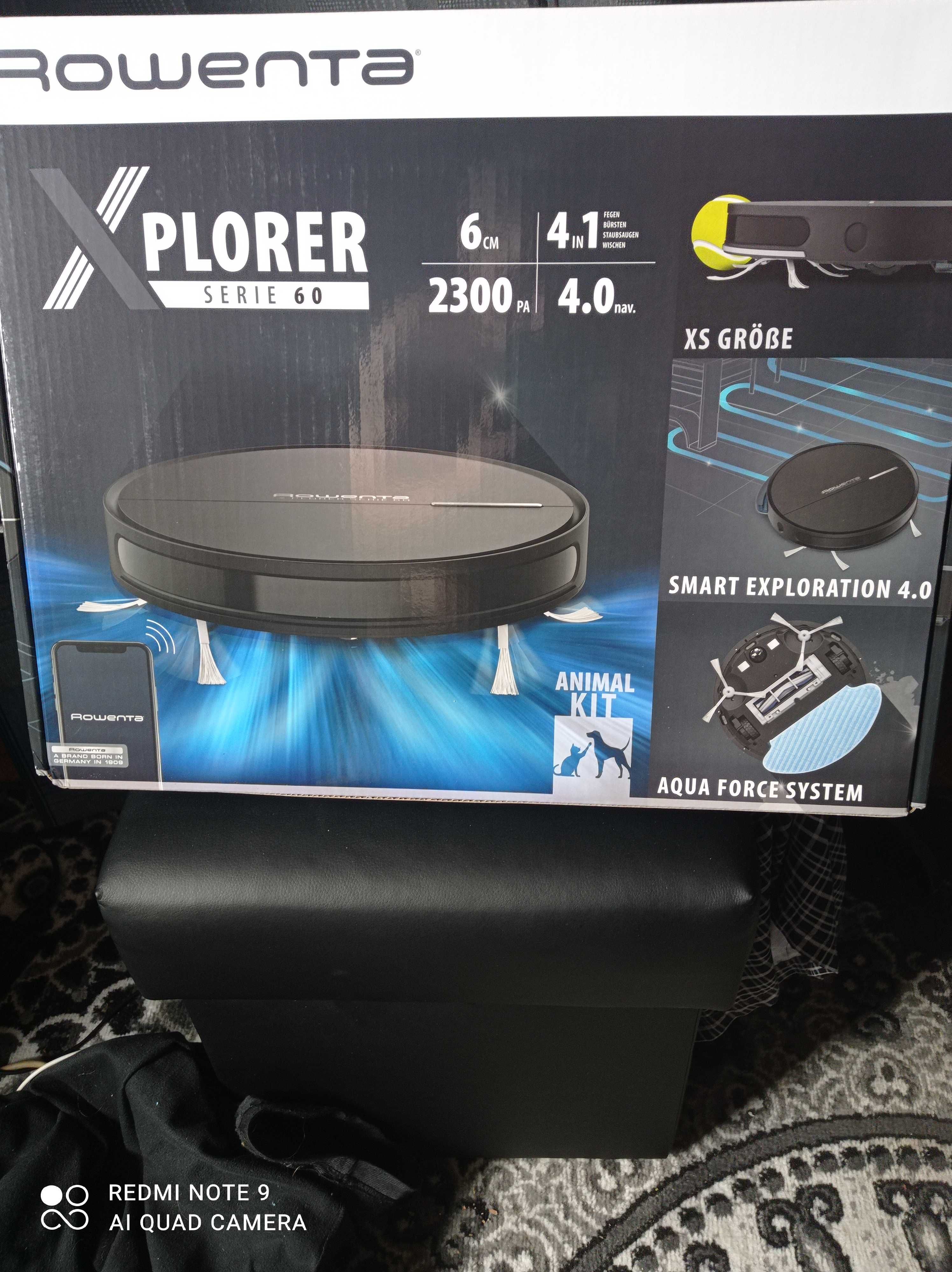 E ROBOT Rowenta PLORER serie60