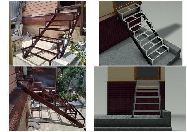 Модели лестниц. Проектирование