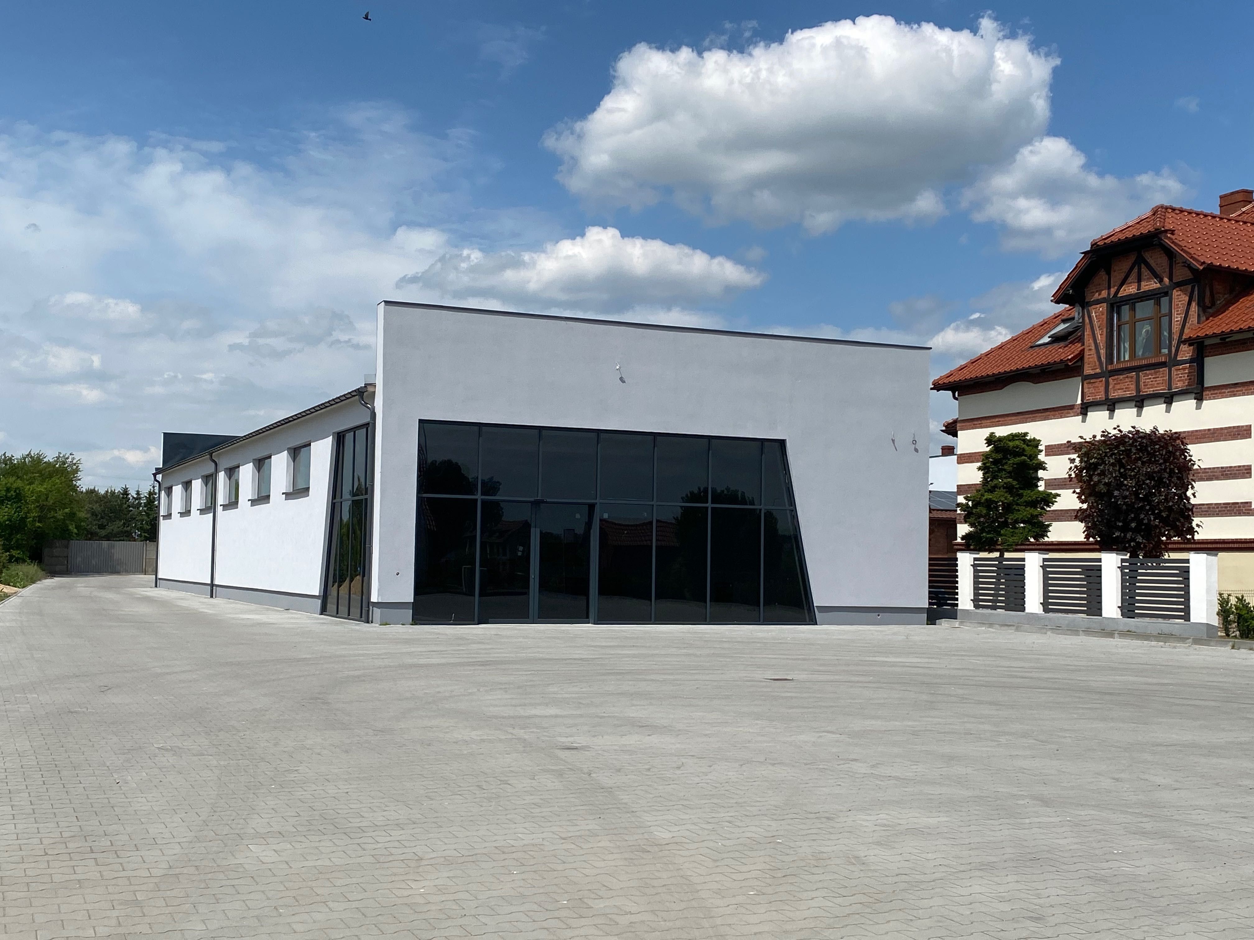 Wynajmę nowy obiekt lokal usługowo handlowy magazyn 400 m²