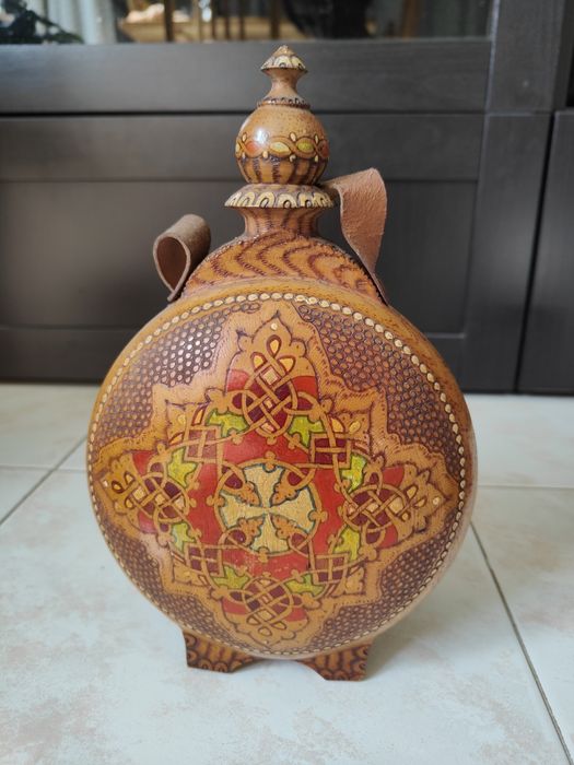 Cantil em madeira vintage