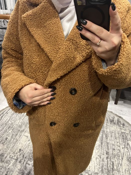 Пальто - тедді (довге)