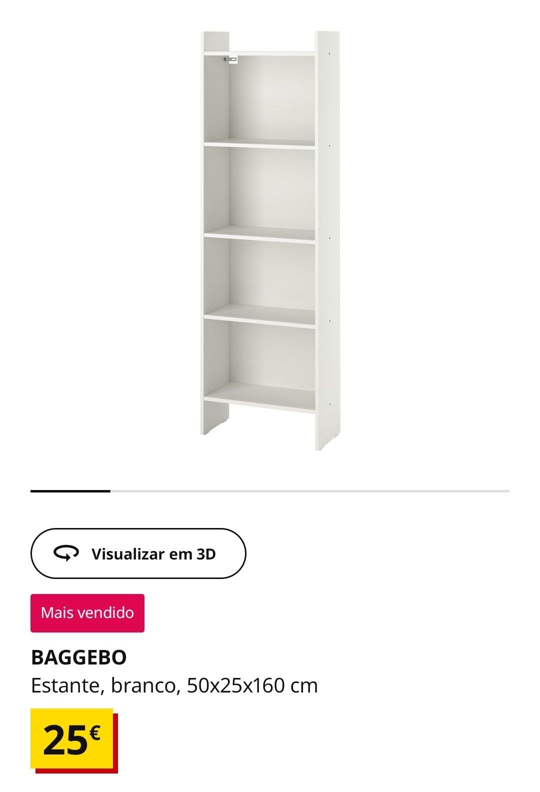 Estante Baggebo Ikea
