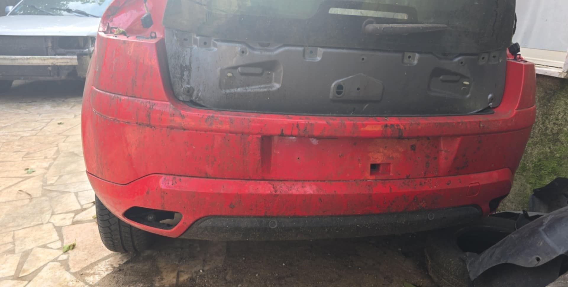 Para choques traseiro citroen c4 coupe loeb edition