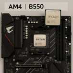 Комплект Ryzen 7 5700X + 32Gb 3600 CL18 + Gigabyte B550M Aorus Elite