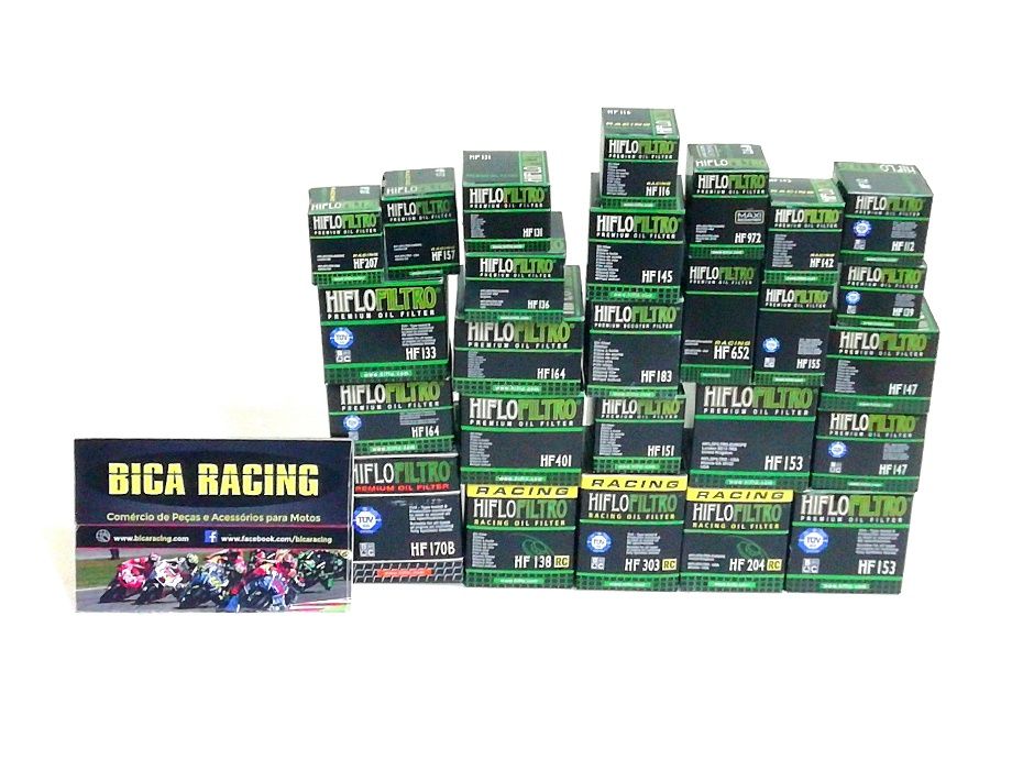 Filtros oleo Hiflo Aprilia BMW Honda Harley Suzuki Yamaha kawasaki etc