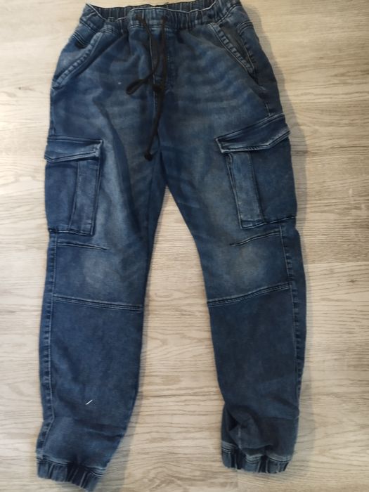Jeansy jogery męskie