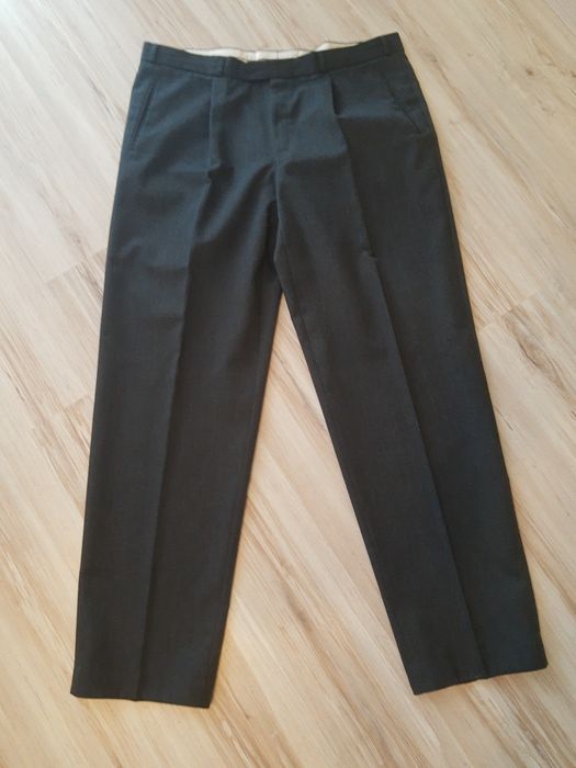 Garnitur męski szary grafit duży