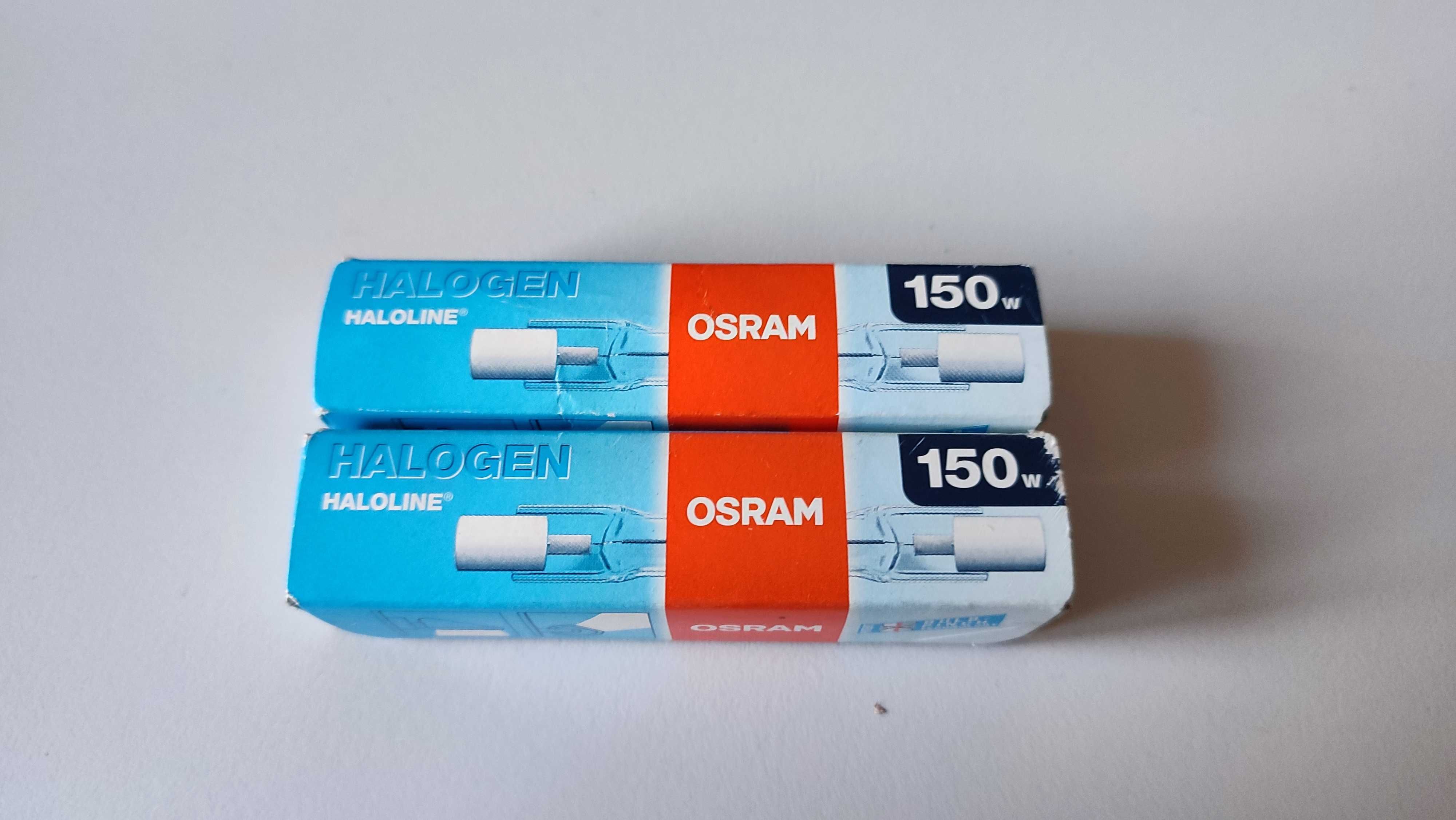 2 x Żarówka halogenowa żarnik OSRAM Haloline R7s 230V 150W 78 mm