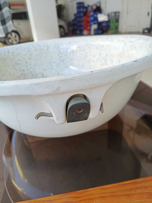 Lavatório Bacia Inglês em Faiança
