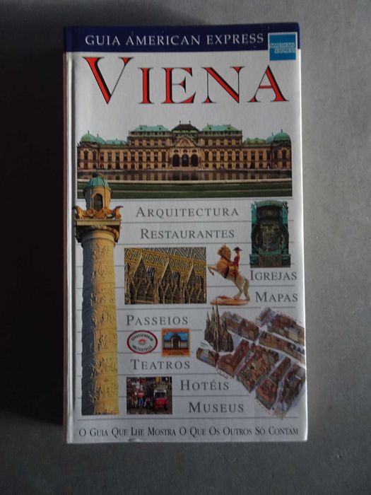 Livro Guia American Express - Guia de viagem Viena