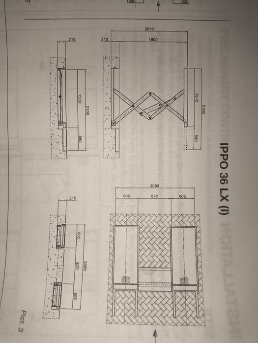 Podnośnik nożycowy OMER IPPO 36LX 3600KG