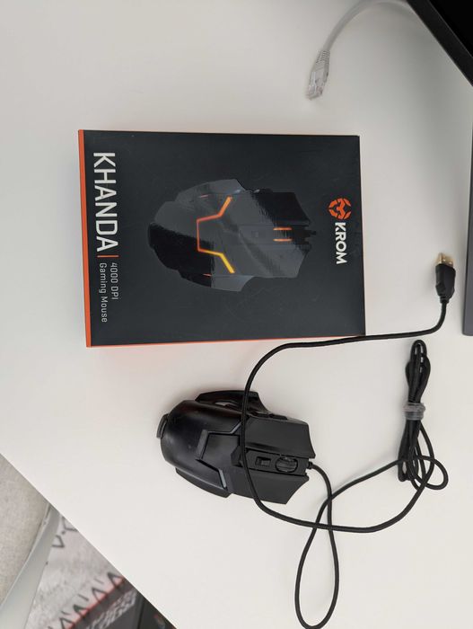 Rato mouse gaming Khanda 4000 DPI