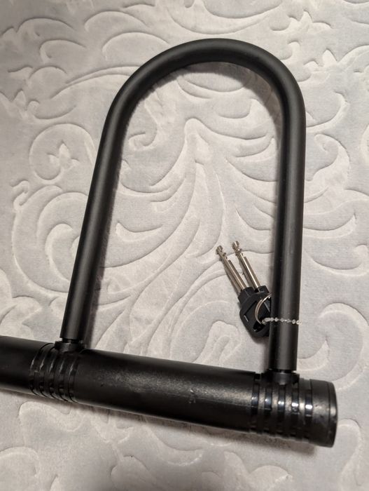 Nowe ciężkie porządne zapięcie rowerowe typu U-LOCK stalowe zapięcie