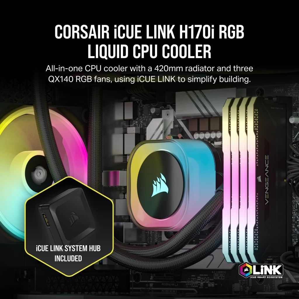 Corsiar H170i chłodzenie z Gwarancją w Morele.Net