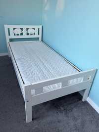 Kritter rama łóżka z dnem z listew 70x160, biała