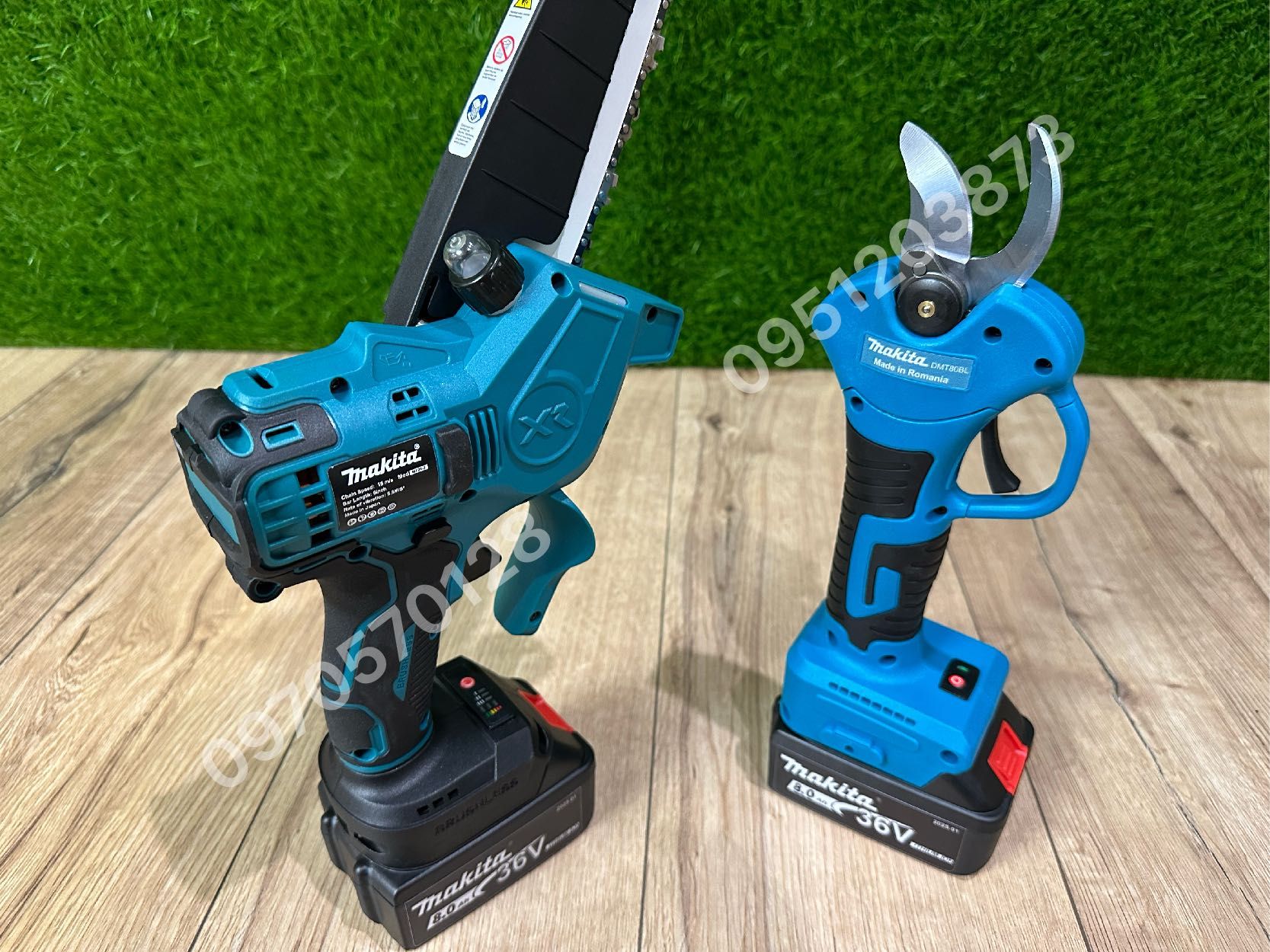Набор садовый 2/1 Makita Секатор DMT80BL + Мини пилка DUC325BL 36V 8Ah