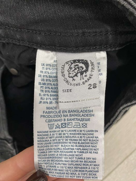 Джинсы Diesel W30 L32 штаны boss lee wrangler tommy levis armani nudie