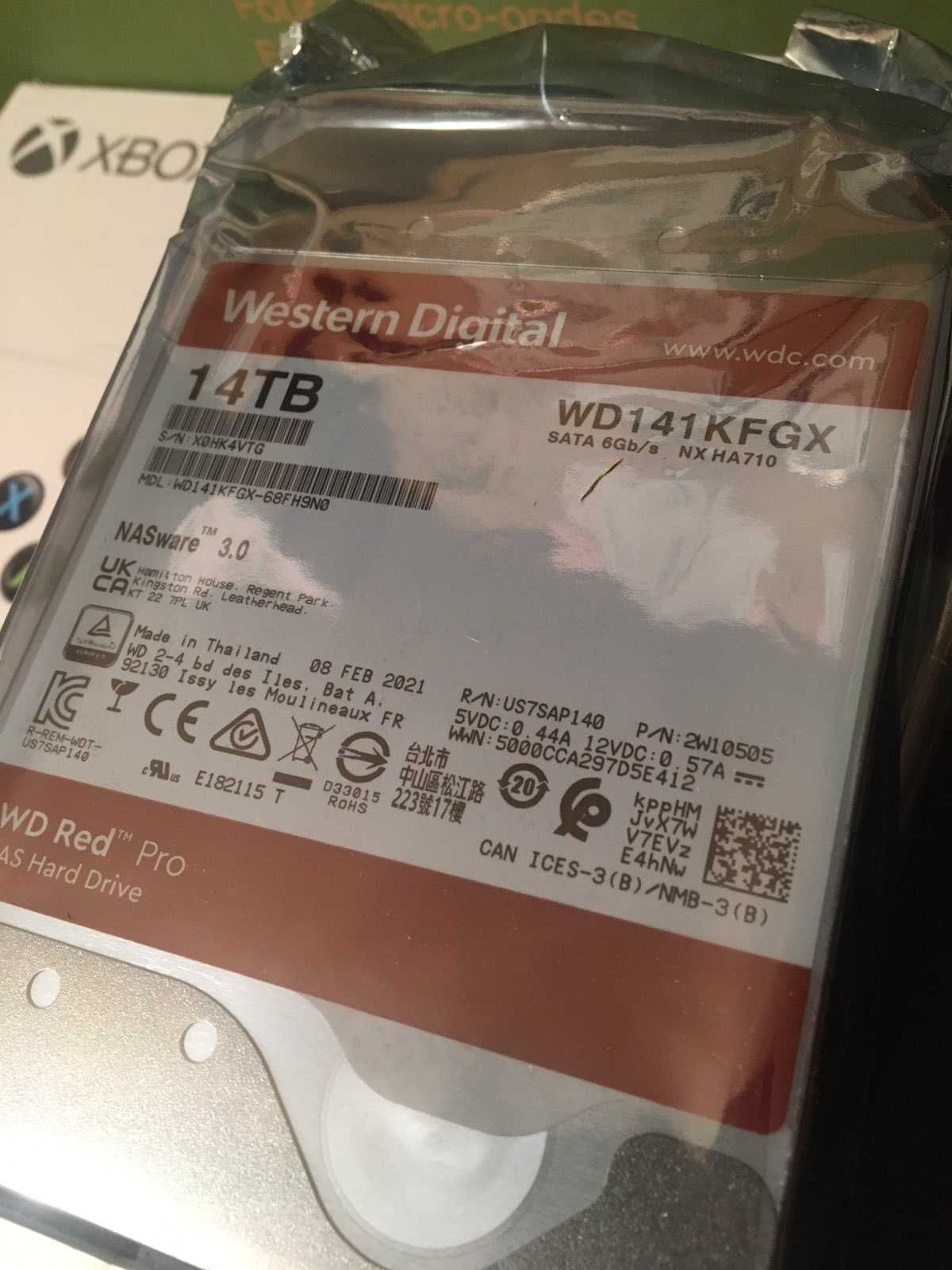 Жорсткий диск WD Red Pro 14 TB (WD141KFGX) HDD В НАЛИЧИИ! майнинг
