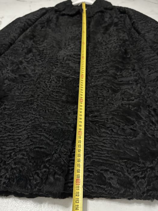 Futro Luksusowy Płaszcz i Czapka Swakara Karakuły