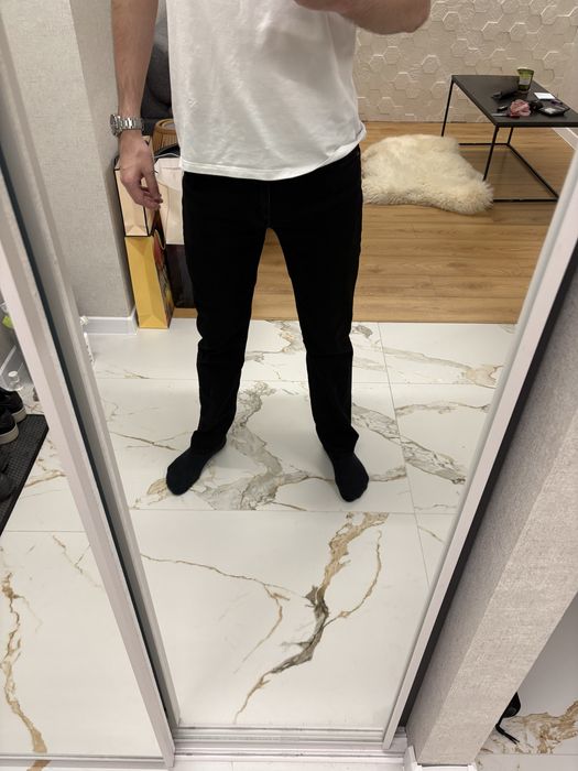 Джинси Levis 514 чорні, бу, оригінальні, W32, L34